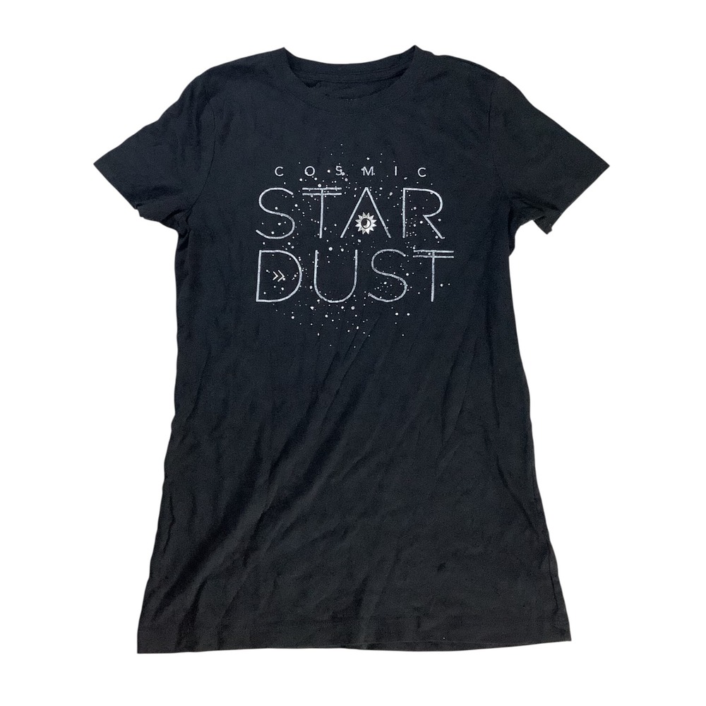 Aeropostale Graphic Tee Girls Medium Cosmic Stardust Celestial Space T-Shirt